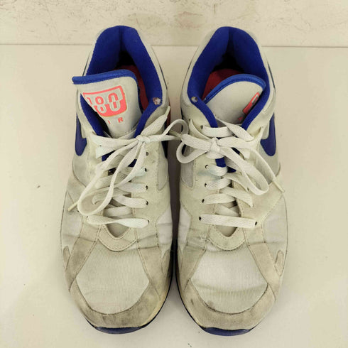 ナイキ NIKE AIR MAX 180 - WHITE/ULTRAMARINE-SOLAR RED メンズ JPN:27