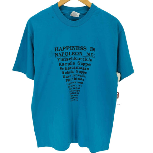 ヘインズ Hanes メッセージプリントTシャツ メンズ JPN:L