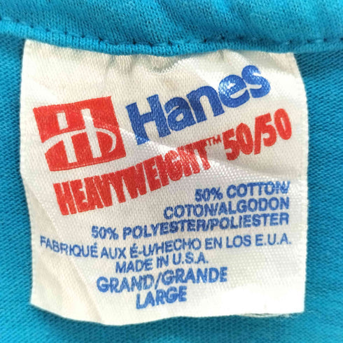 ヘインズ Hanes メッセージプリントTシャツ メンズ JPN:L