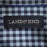 ランズエンド LANDS END ボタンダウン ギンガムチェックシャツ メンズ