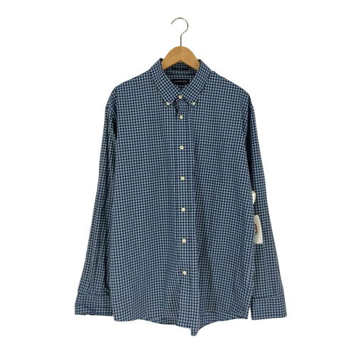 ランズエンド LANDS END ボタンダウン ギンガムチェックシャツ メンズ