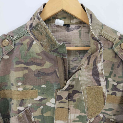 カモフラ ミリタリーシャツジャケット メンズ JPN:XL