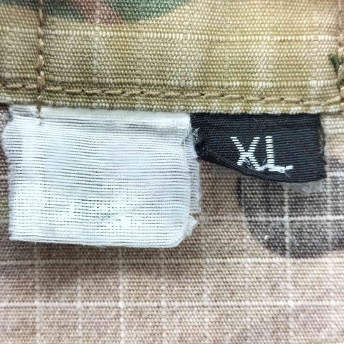 カモフラ ミリタリーシャツジャケット メンズ JPN:XL