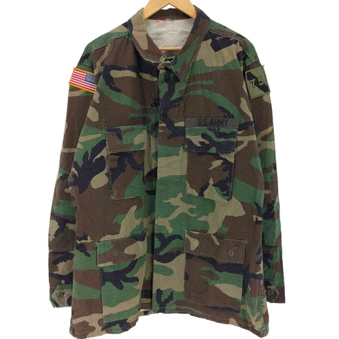 ユーエスアーミー U.S. ARMY カモフラ ミリタリージャケット メンズ
