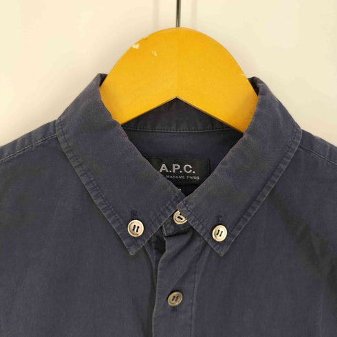アーペーセー A.P.C. ポケット付き ボタンダウンシャツ メンズ import:XS