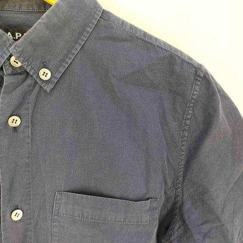 アーペーセー A.P.C. ポケット付き ボタンダウンシャツ メンズ import:XS