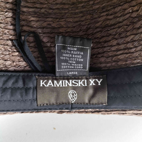 KAMINSKI XY ストローハット メンズ
