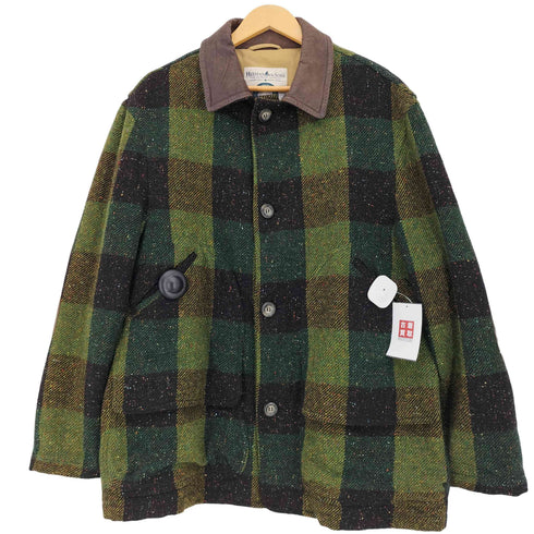 HERMAN &SONS エルボーパッチ ネップツイード ハンティングカバーオール メンズ 48