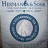 HERMAN &SONS エルボーパッチ ネップツイード ハンティングカバーオール メンズ 48