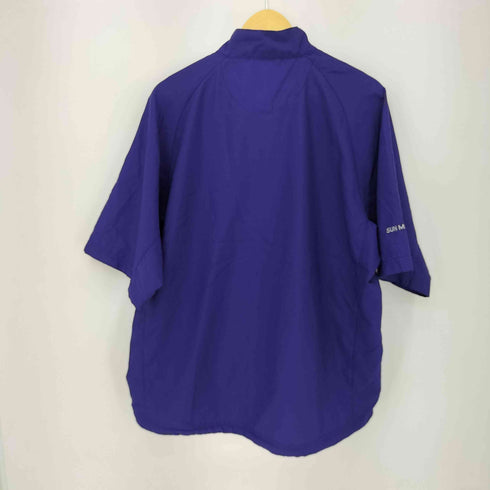 SUN MOUNTAIN ハーフジップポリS/S プルオーバー メンズ import:M