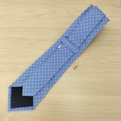 ドレイクス Drakes 総柄 シルクネクタイ メンズ