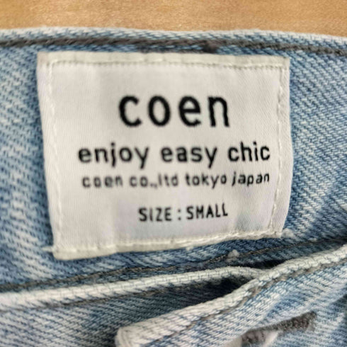 コーエン coen カーブデニムパンツ レディース JPN:S
