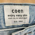 コーエン coen カーブデニムパンツ レディース JPN:S