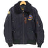 ヒューストン HOUSTON B-15C CUSTOM MONROE FLIGHT JACKET MODIFY US AIR FORCE ミリタリー ナイロン 中綿フライト ボンバー ジャケット ブルゾン メンズ US:40