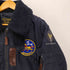 ヒューストン HOUSTON B-15C CUSTOM MONROE FLIGHT JACKET MODIFY US AIR FORCE ミリタリー ナイロン 中綿フライト ボンバー ジャケット ブルゾン メンズ US:40