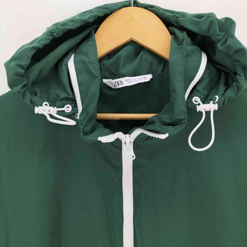 ザラ ZARA 裏地メッシュブルゾン メンズ import:XL