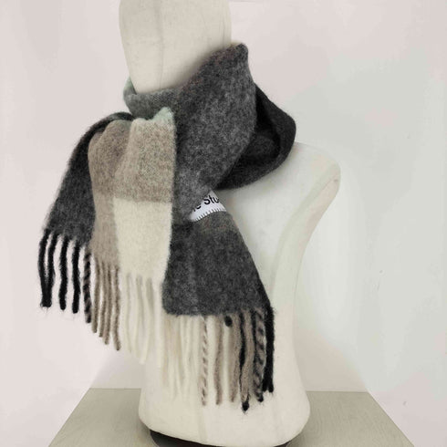 アクネストゥディオズ ACNE STUDIOS Mohair Checked Scarf メンズ 250×28cm