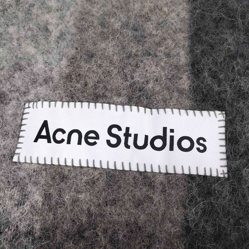 アクネストゥディオズ ACNE STUDIOS Mohair Checked Scarf メンズ 250×28cm