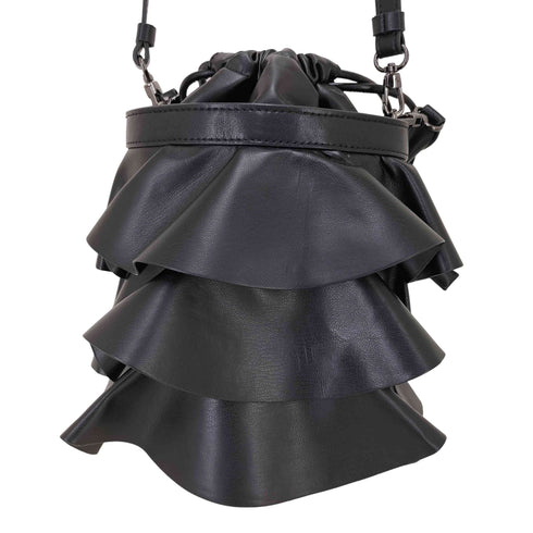 ユナイテッドアローズ UNITED ARROWS 22AW Bag フリル 2WAY カウレザー ショルダーバッグ レディース