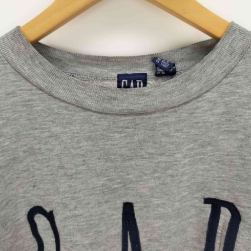 ギャップ Gap 90s old ロゴ刺繍クルーネックスウェット メンズ import:M