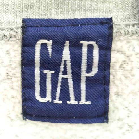 ギャップ Gap 90s old ロゴ刺繍クルーネックスウェット メンズ import:M