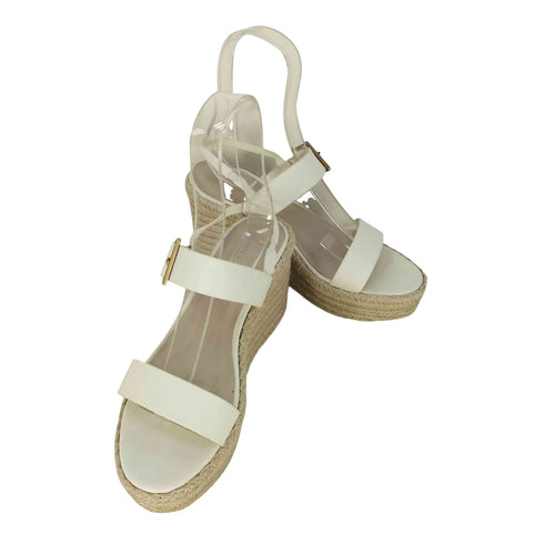 チャールズキース CHARLES & KEITH バックル エスパドリーユ ウェッジ サンダル レディース 39