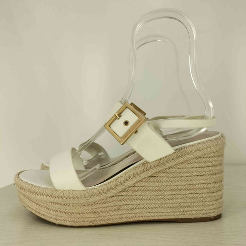 チャールズキース CHARLES & KEITH バックル エスパドリーユ ウェッジ サンダル レディース 39