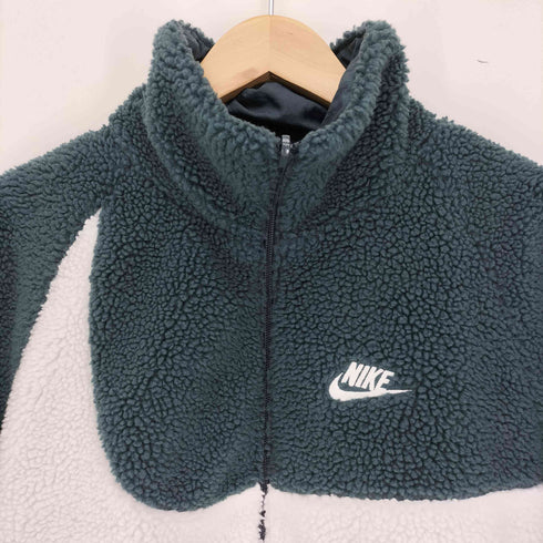 ナイキ NIKE 23AW Full Zip Reversible Boa Jacket Sportswear Swoosh Deep Jungle Sail シェルパジャケット ボアジャケット メンズ import:S