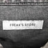 フリークスストア FREAKS STORE 24SS リラックスフィット ブリーチ加工 シャンブレー レギュラーカラーシャツ ショートスリーブ メンズ JPN:M