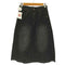ワッジボーイ Wudge Boy Brushed Damage Denim Skirt ブラック デニム スカート Y2K レディース FREE