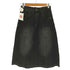 ワッジボーイ Wudge Boy Brushed Damage Denim Skirt ブラック デニム スカート Y2K レディース FREE