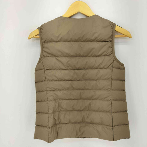 ムジ MUJI 再生ナイロン軽量ノーカラーダウンベスト レディース JPN:XS