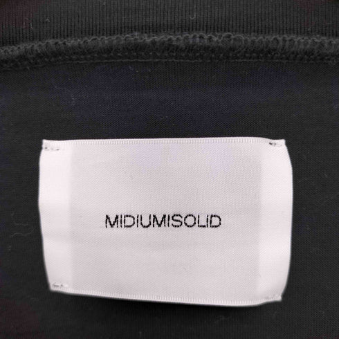 ミディウミソリッド MIDIUMISOLID ボリュームスリーブドルマンT レディース