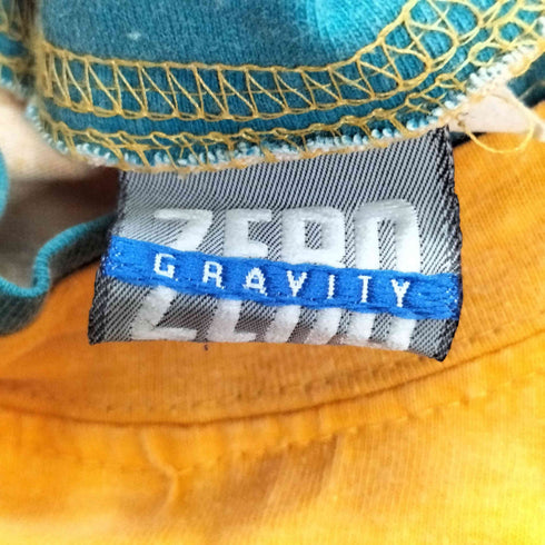 ZERO GRAVITY USA製 レイヤード クルーネックTシャツ メンズ import:L