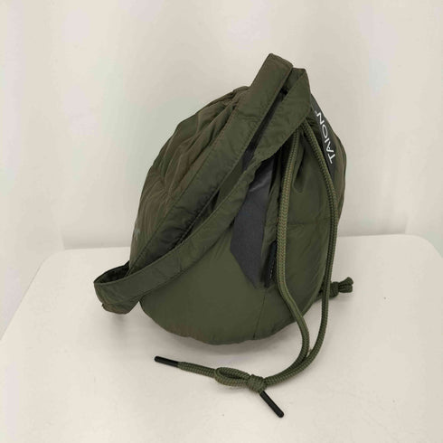 タイオン TAION TAION DRAW STRING BAG-MEDIUM / ドローストリング ダウンバッグ レディース