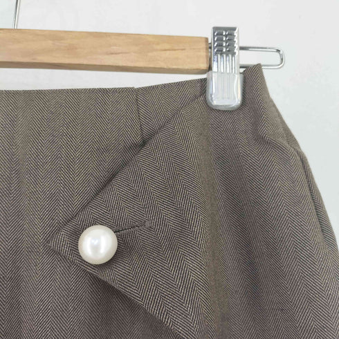 ジョンローレンスサリバン JOHN LAWRENCE SULLIVAN WOMEN FRONT SIDE TUCKED SKIRT レディース JPN:M