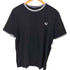 フレッドペリー FRED PERRY ロゴ刺繍 S/S モックネックTシャツ メンズ import:L