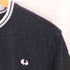 フレッドペリー FRED PERRY ロゴ刺繍 S/S モックネックTシャツ メンズ import:L