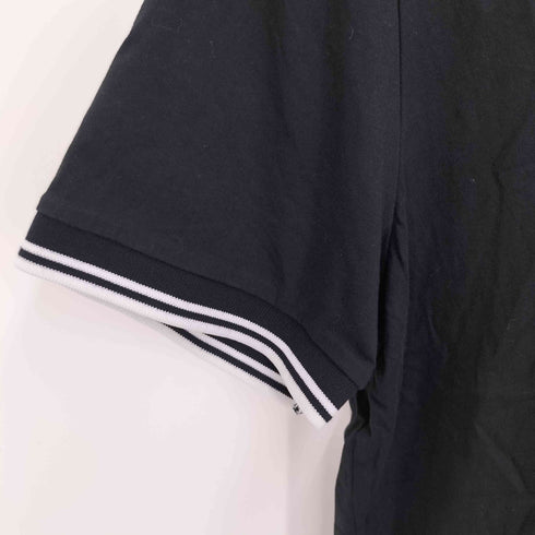 フレッドペリー FRED PERRY ロゴ刺繍 S/S モックネックTシャツ メンズ import:L