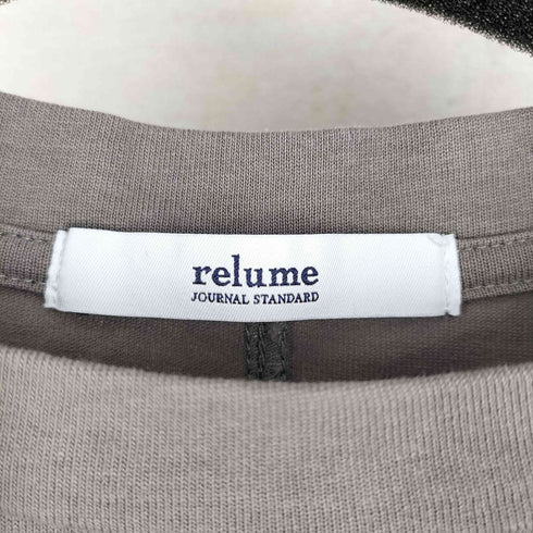 ジャーナルスタンダードレリューム JOURNAL STANDARD relume MVSコットンワイドプルオーバー レディース FREE
