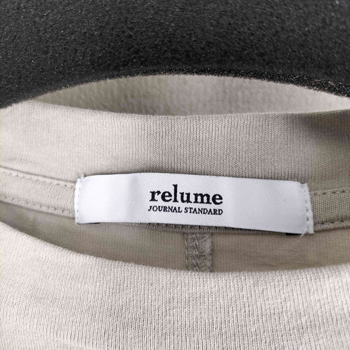 ジャーナルスタンダードレリューム JOURNAL STANDARD relume MVSコットンワイドプルオーバー レディース FREE