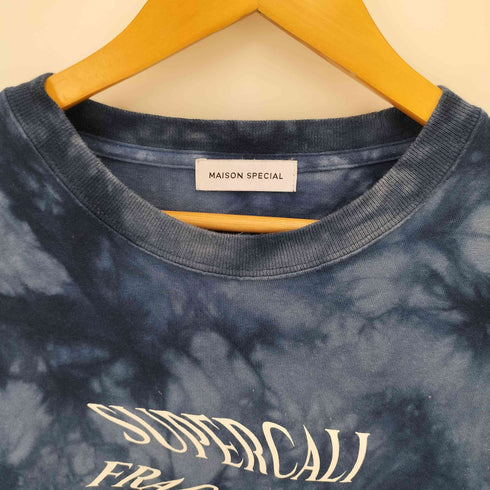 メゾンスペシャル MAISON SPECIAL 23SS タイダイ染め S/S プリントTシャツ レディース FREE