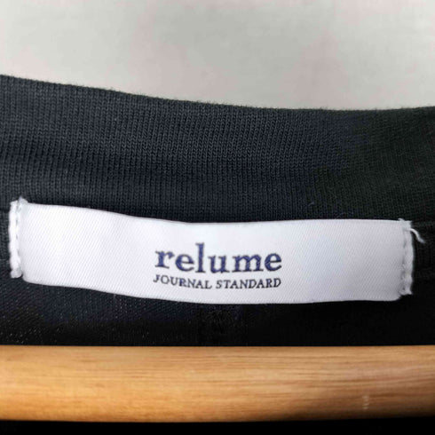ジャーナルスタンダードレリューム JOURNAL STANDARD relume MVSコットンワイドプルオーバー レディース FREE
