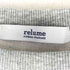 ジャーナルスタンダードレリューム JOURNAL STANDARD relume バイオミニ裏毛ルーズプルオーバー レディース FREE