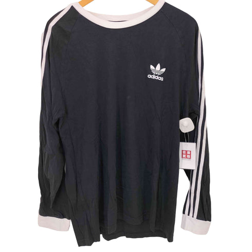 アディダス adidas 23SS アディカラー クラシックス スリーストライプス 長袖Tシャツ メンズ 2XL
