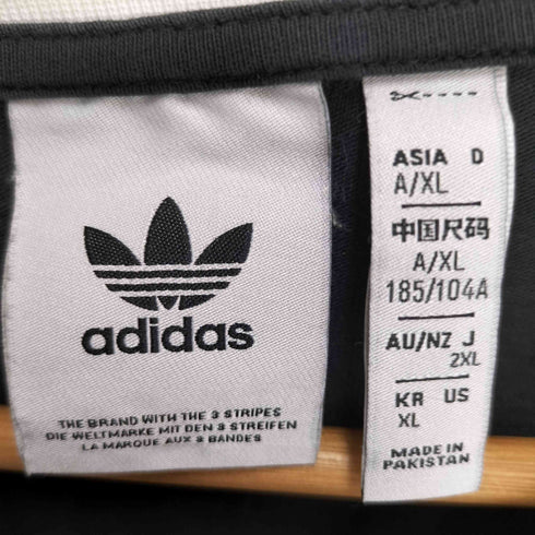 アディダス adidas 23SS アディカラー クラシックス スリーストライプス 長袖Tシャツ メンズ 2XL