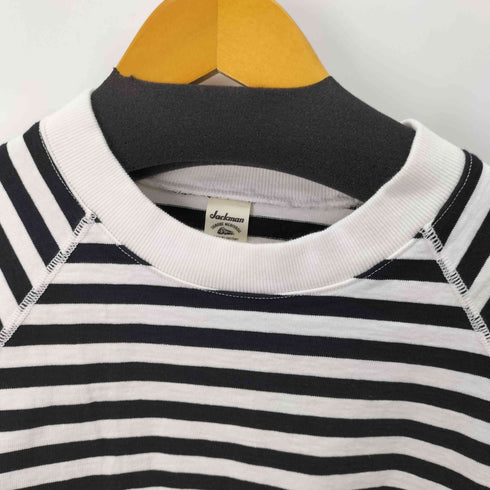 ジャックマン Jackman DOTSUME BORDER L/S T-SHIRT 3 COLORS 度詰めTee メンズ JPN:M