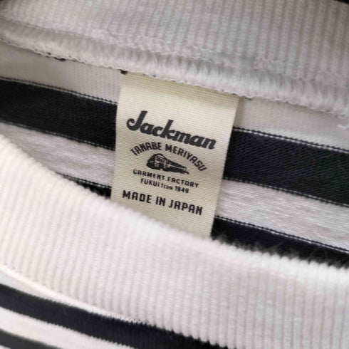 ジャックマン Jackman DOTSUME BORDER L/S T-SHIRT 3 COLORS 度詰めTee メンズ JPN:M