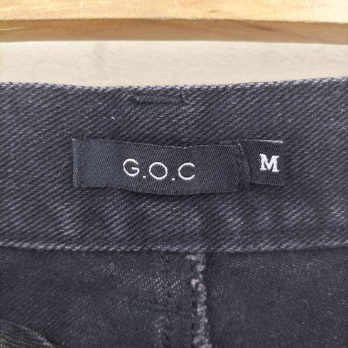 ジーオーシー G.O.C スラッシュカットフリンジフレアデニム メンズ JPN:M