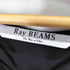 レイビームス Ray BEAMS ウエスト ギャザー ネック スリット ブラウス black レディース